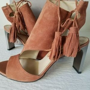 BCBG Maxazria Suede Sandal 8.5